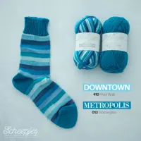 Scheepjes Socken-Set Gr. 35-38, blau